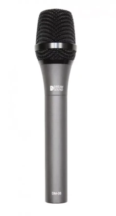 Dreamsound DM-05 динамический ручной микрофон, держатель, кабель