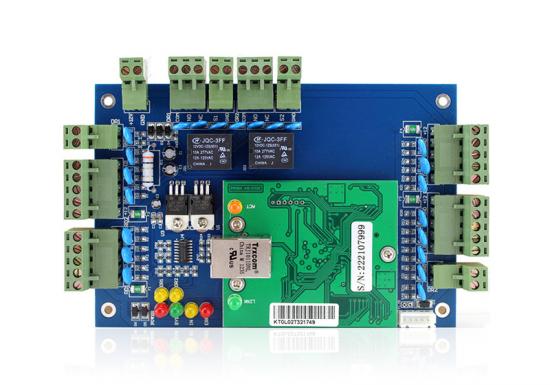 S4A ACB-002 IP контроллер СКУД, управление 2 двери, 4 считывателя, 12В