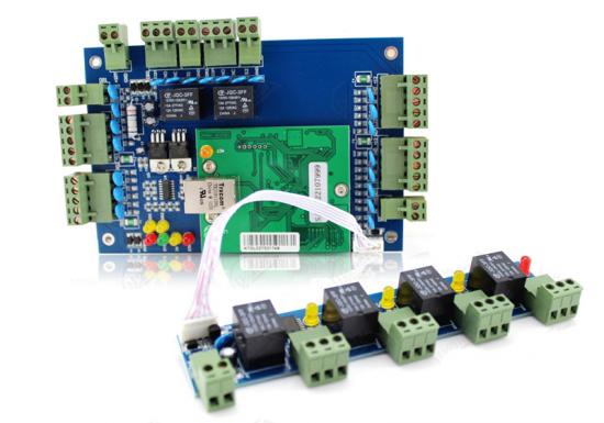 S4A ACB-002 IP контроллер СКУД, управление 2 двери, 4 считывателя, 12В