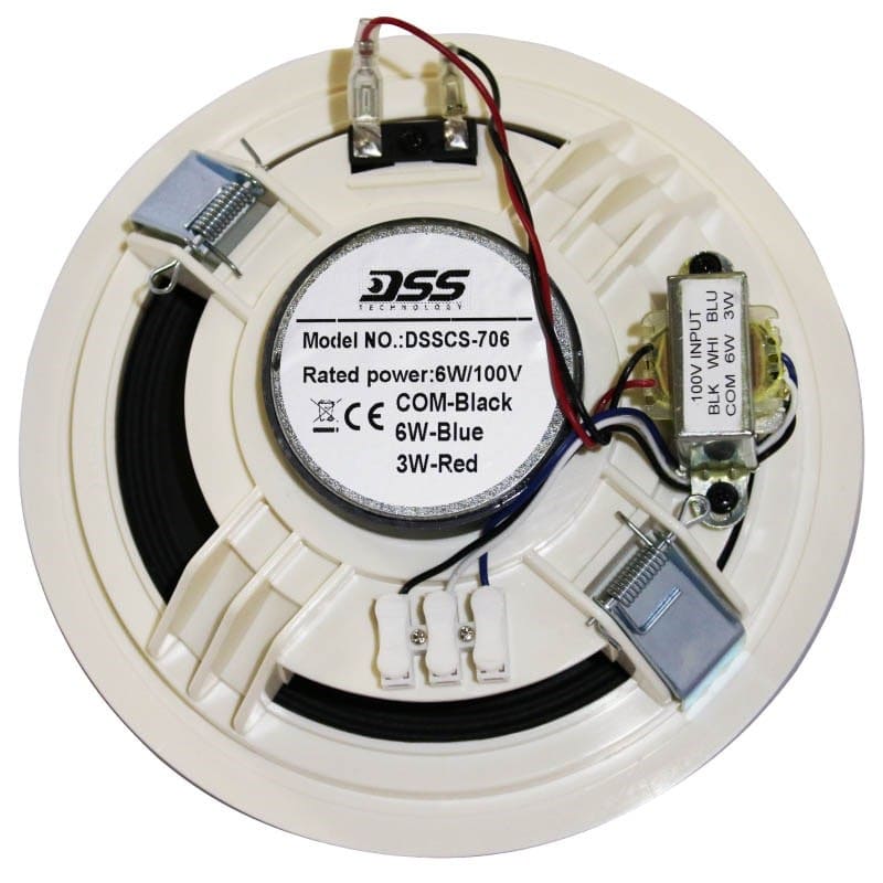 DSSCS-706 потолочный громкоговоритель 5'', 6Вт/100В