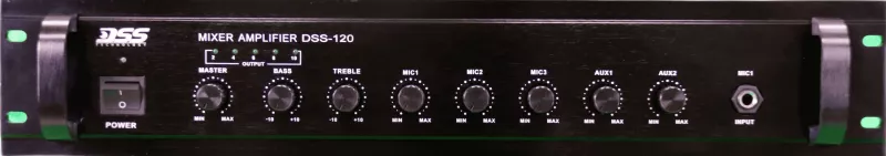 DSS-120 микшер-усилитель, 120 Вт/100 В