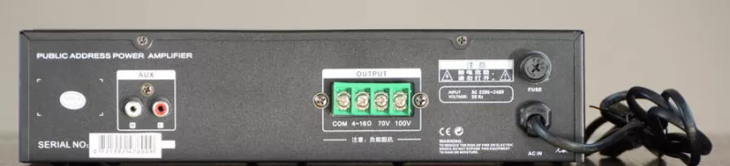 DSS-30ME микшер-усилитель c  MP3, 30 Вт/100 В