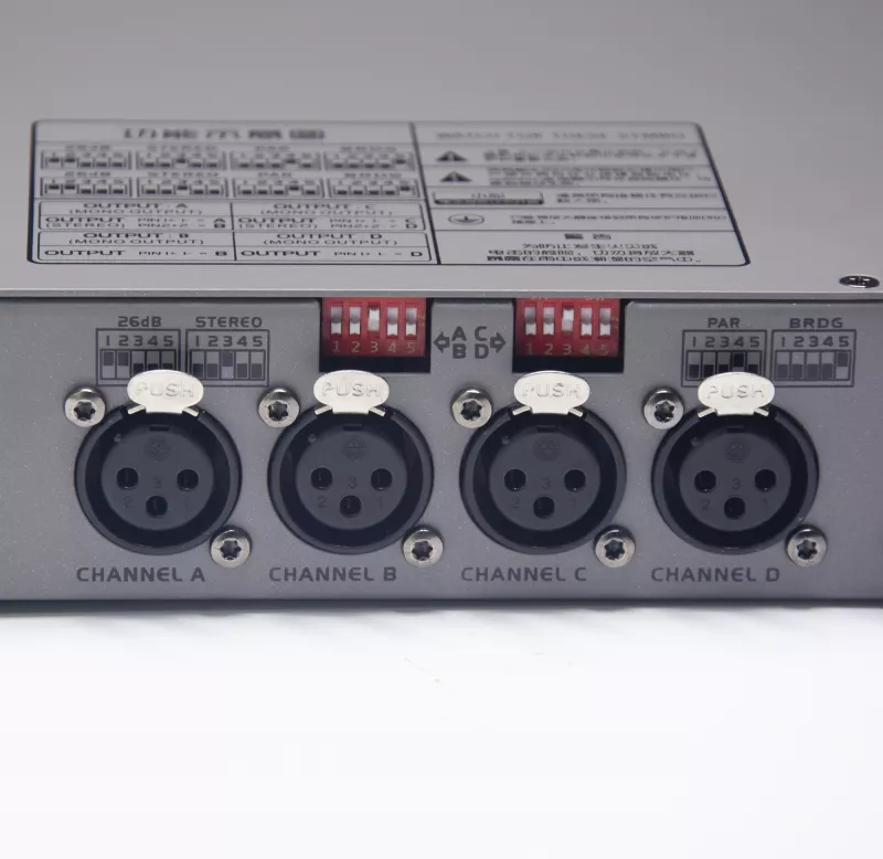 Dreamsound DS-4280 усилитель мощности класс D,  4x 280 Вт/4 Ом