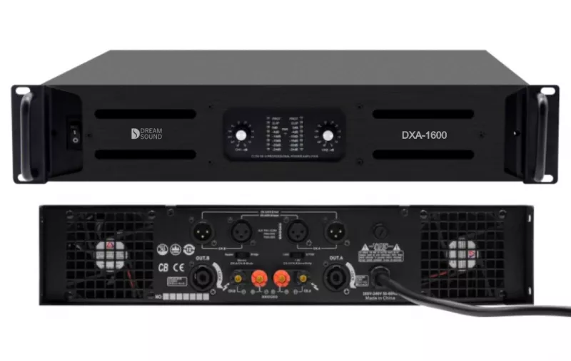 Dreamsound DXA-1600 усилитель мощности 2 х 1500 Вт / 4 Ом