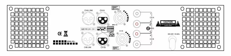 Dreamsound DXA-450 2-канальный усилитель 2 x 450 Вт/4 Ом