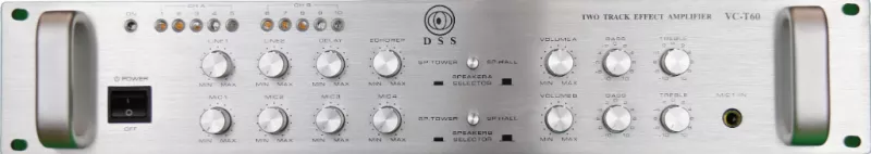 DSS VC-T60 усилитель-микшер 2x60 Вт/100В